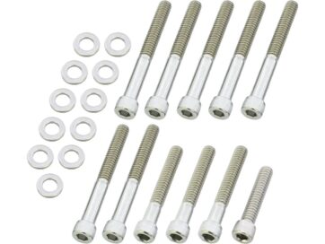 91-03 SportsterCam Cover Screw Kit Stainless Steel