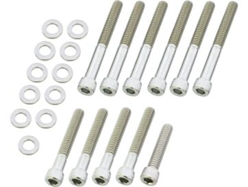 04-20 SportsterCam Cover Screw Kit Stainless Steel