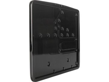Inside License Plate Base Plate French Size 210x130mm Black