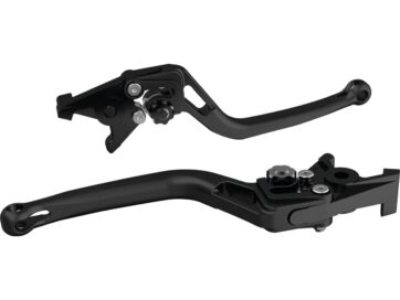 15-16 Indian ScoutBow, Long Lever Black Adjuster Black Satin Brake Side