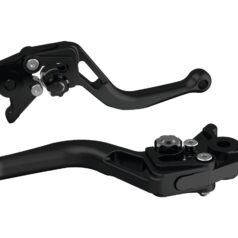 15-16 Indian ScoutBow, Short Lever Black Adjuster Black Satin Brake Side