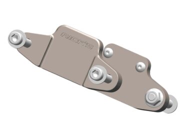 18 FLFBS 114 ANV, 18-20 FLFB, 18-20 FLFBS 114, 18 FLFBS 114 ANX, 21-24 FLFBS, 23 FLFBS ANV21" and 23" Front Fender Spacer Kit for Fat Boy Aluminium Satin