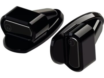 22-24 FXLRSTStripe Front LED Turn Signal for Low Rider ST Gloss Black Smoke