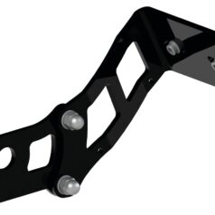 06-07 DynaMedium Pro Side Mount License Plate Bracket Black