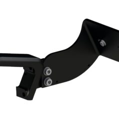 19-20 FXDRS 114Medium Pro Side Mount License Plate Bracket Black Satin