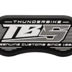 18-24 SoftailBrake Caliper Inserts TB-S Logo Black Anodized