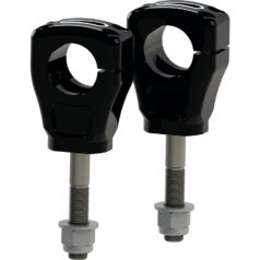 18-19, 23-24 FXBR, 18-20 FXBRS 114, 18 FXBRS 114 ANX, 18-20 FXFB, 18, 20 FXFBS 114, 18-24 FLSB, 19 FXFB 114, 21-22 FXBRS, 21-24 FXFBS2" Straight Riser Non-Drilled, 1 1/4" Clamp Diameter Black