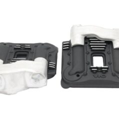 04-20 Sportster, (except 08-10 XR1200, 10-13 XR1200X)Knuckle Rocker Box Covers For Sportster 04-20 Black Cut