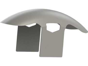 Universal Front Steel Fender 160 Tire Width Raw