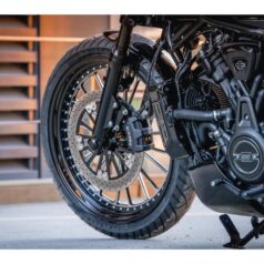 22-24 Nightster RH975, 23-24 Nightster Special RH975SAxial Front Brake Caliper Adapter For 340 mm Brake Disc Black Front Left