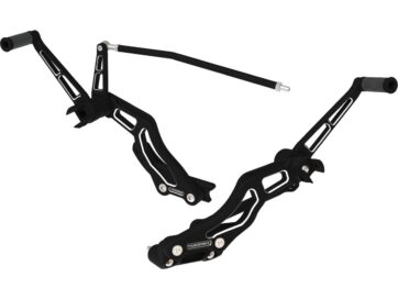 18-20 FXLR, 18-20 FXBB, 20-24 FXST, 21-24 FXBBS, 21-24 FXLRS, 22-24 FXLRST, 22 FXRSTPhantom Mid- to Forward Control Conversion Kit for Softail M8 75 mm Further Forward Bi-Color