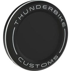 SP-S with Thunderbike Customs Logo Base Grip and Footpeg Toppers Bi-Color Anodized