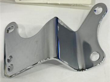 00-20 RevTech 5 in 4CHR.BATTERY BRACKET.R/T 4/5SPD KICK Chrom Batery Bracket 4/5Speed Kicker Transmission