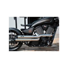 09, 11-12, 16 Vegas, 09-16 Vegas 8 Ball, 12-16 High Ball, 15-16 GunnerVegas Drager Exhaust Polished