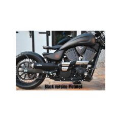 09, 11-12, 16 Vegas, 09-16 Vegas 8 Ball, 12-16 High Ball, 13-16 Judge, 15-16 GunnerVegas Bomb Exhaust Chrome