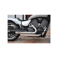 09-11 Hammer, 09-12, 16 Hammer S, 10-16 Hammer 8 BallTop Chop Staggered Hammer Exhaust Chrome