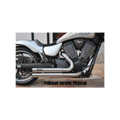 09-11 Victory Cruiser, 12, 16 Vegas, 12-16 Vegas 8 Ball, 12-16 Hammer 8 Ball, 12, 16 Hammer STop Chop Hammer Exhaust Black