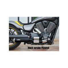 09-16 Victory CruiserBomb Exhaust for Low Rider Models Chrome