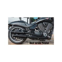 09-16 Victory CruiserSmooth Slip-On Muffler Chrome