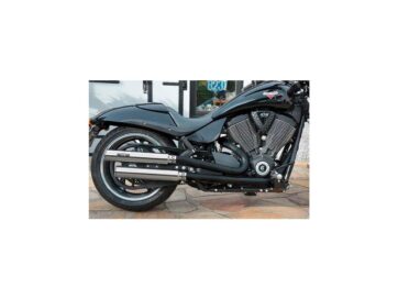 09-16 Victory CruiserHole Slip-On Muffler Chrome