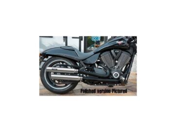 09-16 Victory CruiserHole Slip-On Muffler Black