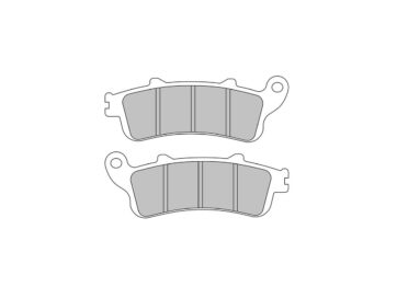 Victory: 10-12 Vision 8 Ball, 08-09 Vision Street, 08- Vision Tour Models, 10-12 Arlen Ness VisionsRoad Sintered Brake Pads Sinter Front