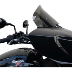 09-17 Cross Country, 12-17 Cross Country TourHigh Performance Replacement Windscreen Height: 10" Dark Smoke