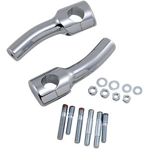 RISER BIG BUFFALO 5.5" PULLBACK CHROME FOR 1.5"
