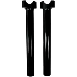 RISER BUFFALO 12" STRAIGHT BLACK FOR 1"