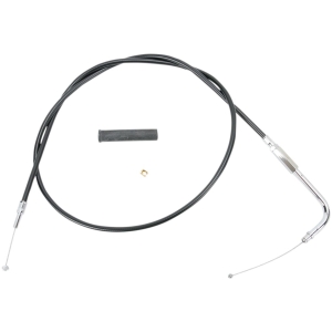 THROTTLE CABLE BLACK VINYL 47"