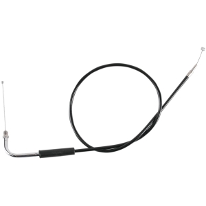 THROTTLE CABLE BLACK VINYL 33"
