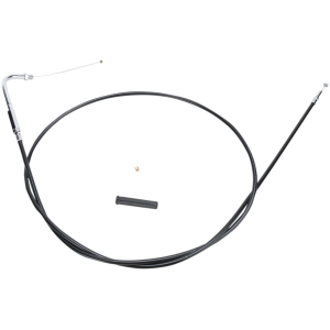 THROTTLE CABLE BLACK VINYL 56"