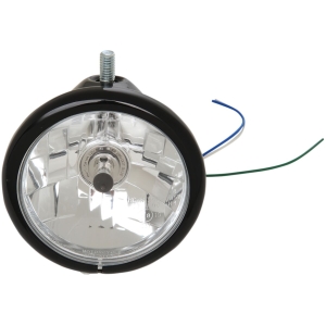 HEADLIGHT ASSEMBLY 5.75" TOP MOUNT BLACK