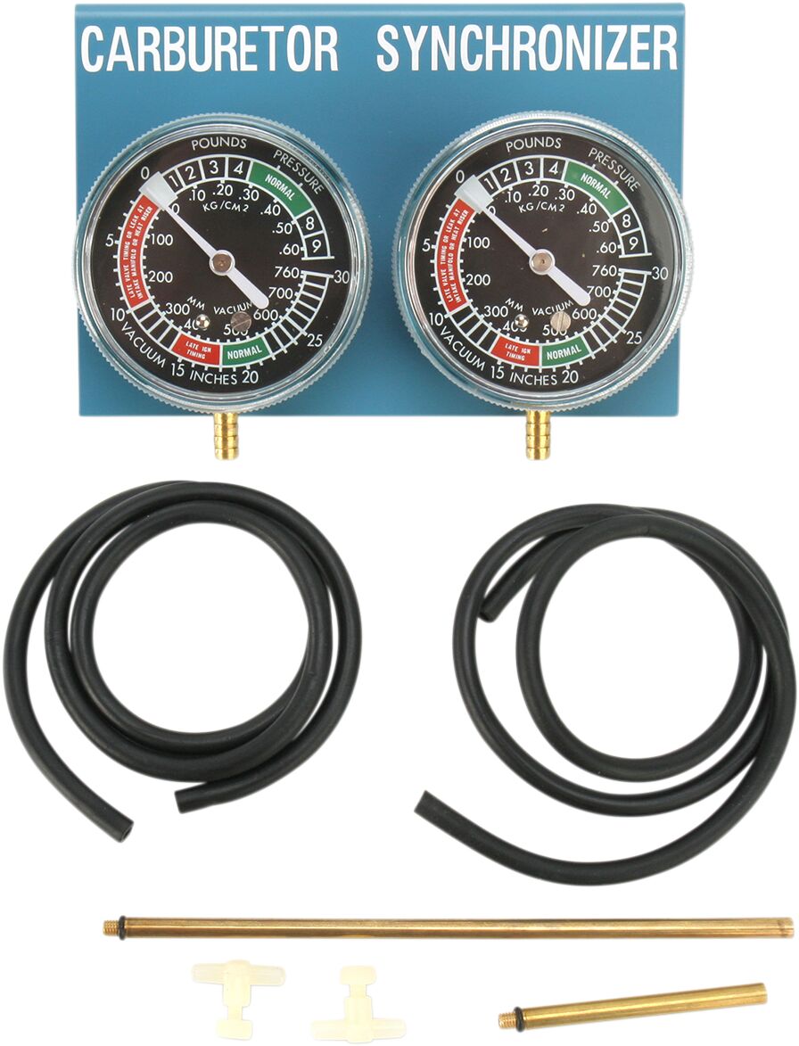VACCUUM CARBURETOR SYNCHRONIZER 2-CARBURETORS SET