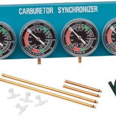 VACCUUM CARBURETOR SYNCHRONIZER 4-CARBURETORS SET