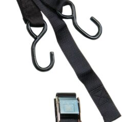 HEAVY-DUTY TIE-DOWN WITH BUILT-IN ASSIST BLACK