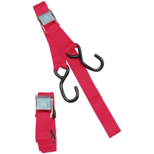 HEAVY-DUTY TIE-DOWN WITH BUILT-IN ASSIST RED