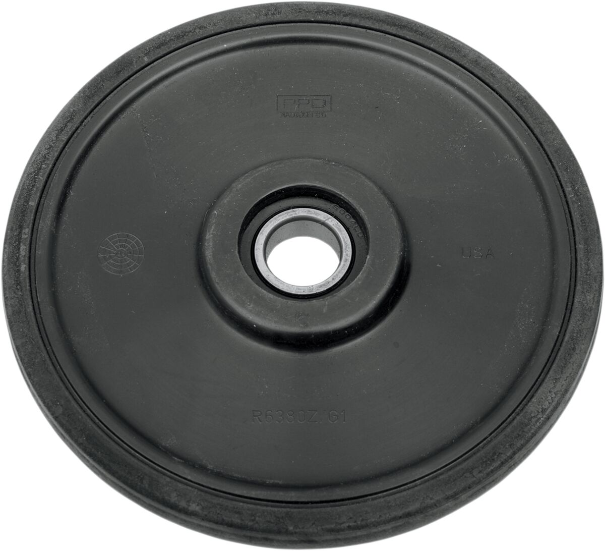 IDLER WHEEL STANDARD 6.38" X 20 MM BLACK