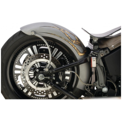 00-06 Softail9" The Lucky F*cker Rigid-Style Rear Fender