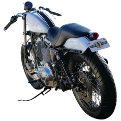 04-06, 10-20 Sportster, (except 08-10 XR1200, 10-13 XR1200X)Chopped Rear Fender for Late Sportsters