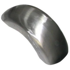 11" Raw Rear Fender Without Holes Rear Fender Without Holes
