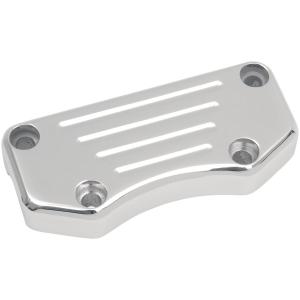 HANDLEBAR CLAMP 1.25" BUFFALO BALL-MILLED CHROME