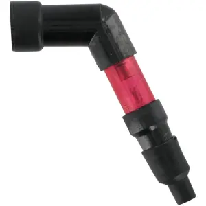 FLASHING SPARK PLUG CAP 120° RED