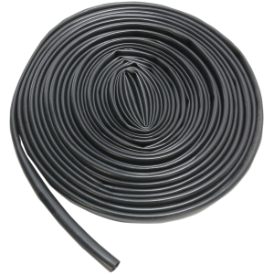 SHRINK TUBE BLACK 0.375"/0.188" 25'