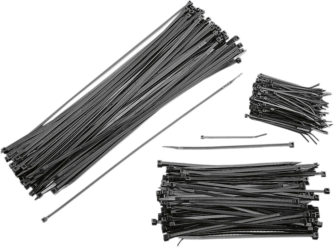 CABLE TIES 100 PACK 4" BLACK