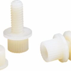 LICENSE PLATE FASTENER NYLON BLACK