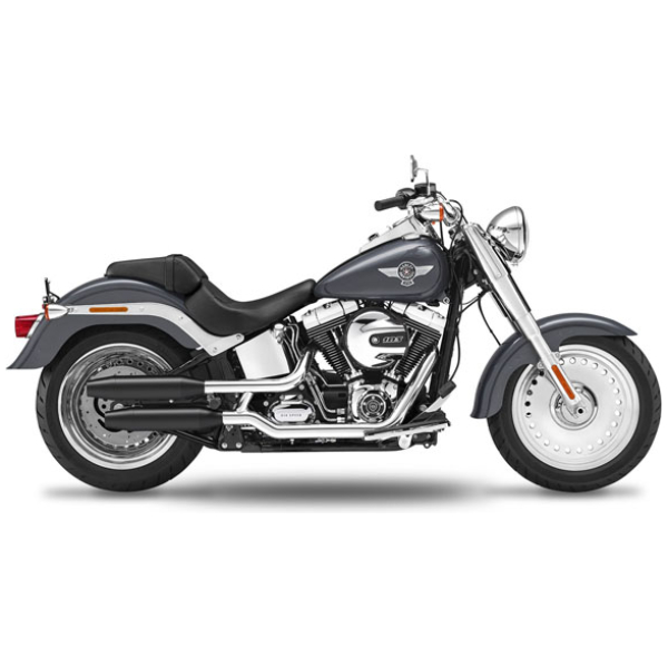 2in2 3" High slip-ons ESM2. Black matte