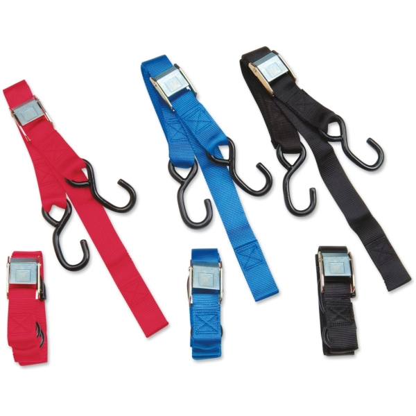 HEAVY-DUTY CAM BUCKLE TIE-DOWN WITH BUILT-IN ASSIST BLACK - Bild 2