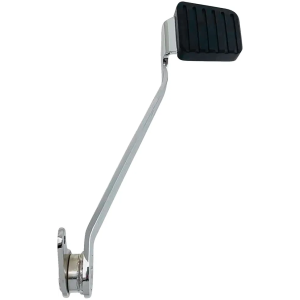 Bromspedal – chrome - HD Softail Deluxe, Fat Boy, Low Rider, Heritage, Breakout, Slim, Street Bob m.fl. (18–24)