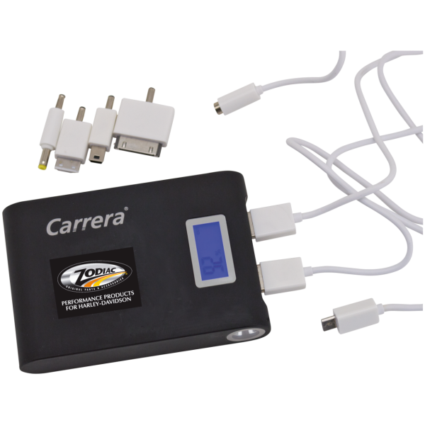 UN-3480 CARRERA 10,000mAh POWERBANK/LED